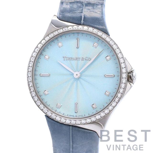 【中古】TIFFANY &amp; CO. TIFFANY METRO 2-HAND 28MM ティファニー ティファニー メトロ 2ハンド 28MM 60874832