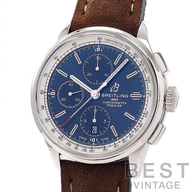 【中古】BREITLING PREMIER CHRONOGRAPH 42 ブライトリング プレミエ クロノグラフ 42 A13315351C1X2 266,310円