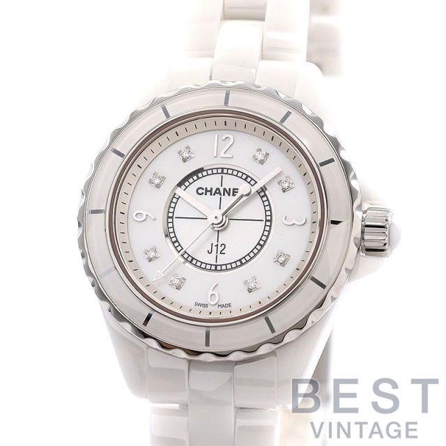 【中古】CHANEL J12 WHITE CERAMIC 29MM シャネル J12 ホワイトセラミック 29MM H2570