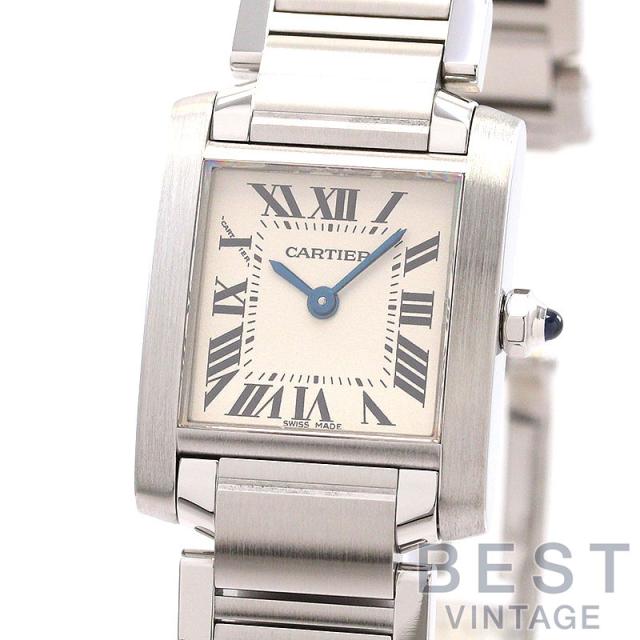 【中古】CARTIER TANK FRANCAISE SMALL MODEL カルティエ タンク フランセーズ SM W51008Q3 561,000円