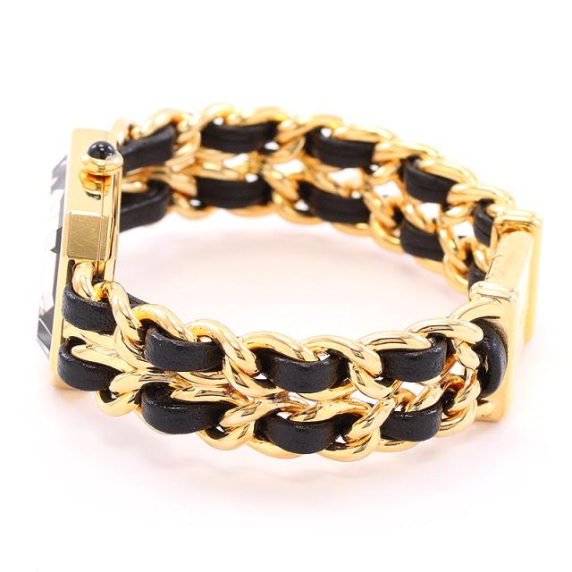 【中古】CHANEL PREMIERE SMALL SIZE BRACELET シャネル プルミエール Sサイズブレスレット H0001_3