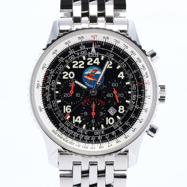【中古】BREITLING NAVITIMER COSMONAUTE FLYBACK PORCO ROSSO ブライトリング ナビタイマー コスモノート フライバック ポルコロッソ A2232208/B612/423A (A222BPRNP)_1
