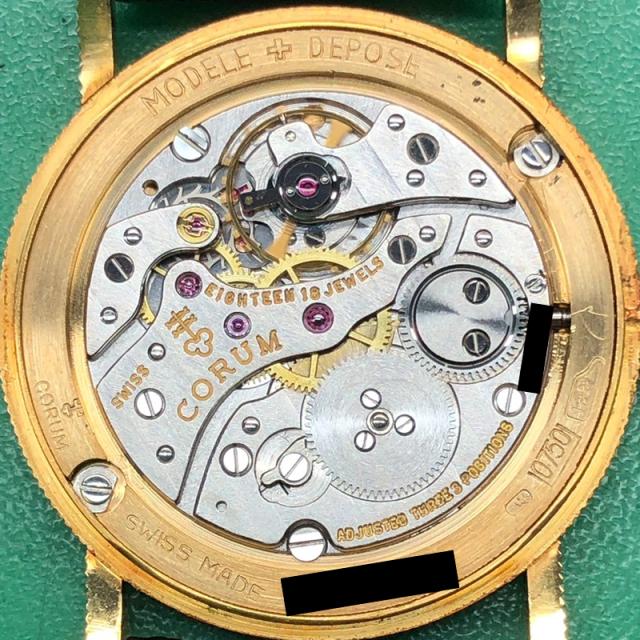 【中古】CORUM COIN WATCH 1883 10 DOLLARS LIBERTY HEAD TYPE 3 WITH MOTTO コルム コインウォッチ 1883 10ドル リバティヘッド タイプ3 ウィズ モットー -の通販は