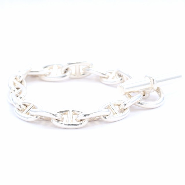 【中古】HERMES CHAINE D’ANCRE BRACELET MM 16PIECES エルメス シェーヌダンクル モアイヤンモデル 16コマ -の通販は