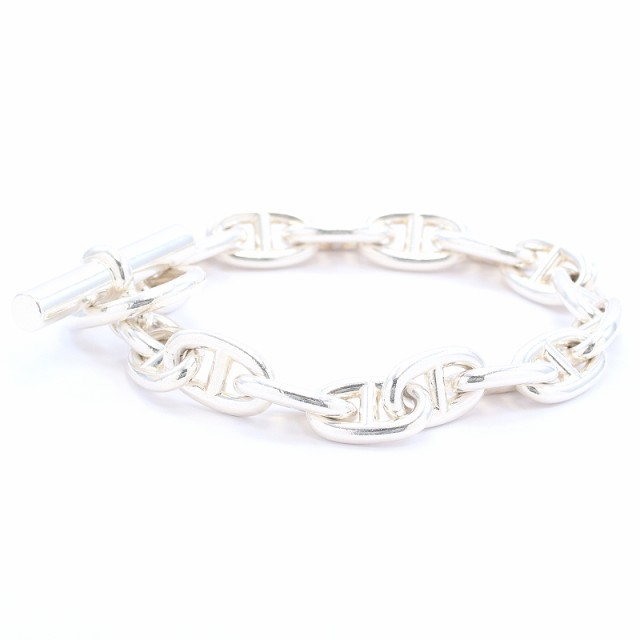 【中古】HERMES CHAINE D’ANCRE BRACELET MM 16PIECES エルメス シェーヌダンクル モアイヤンモデル 16コマ -の通販は