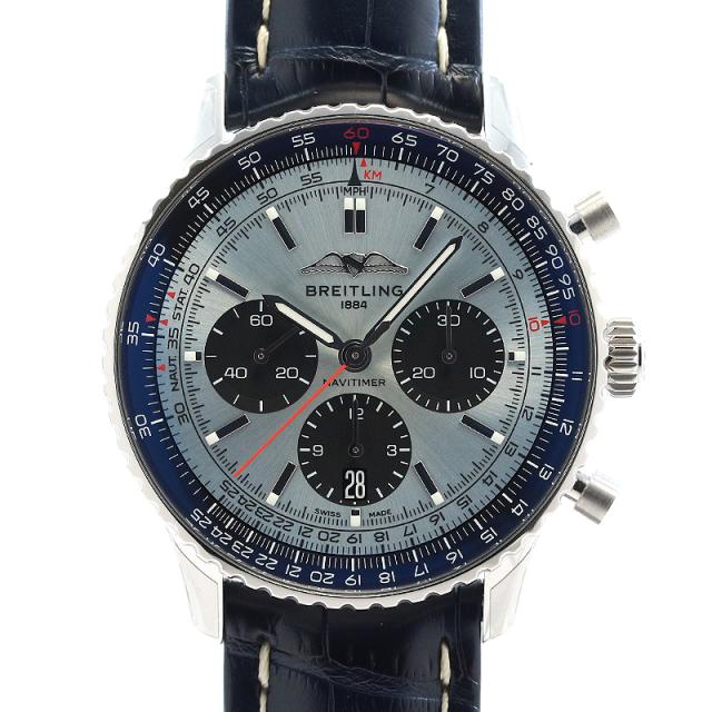【中古】BREITLING NAVITIMER B01 CHRONOGRAPH 43 ブライトリング ナビタイマー B01 クロノグラフ 43 AB0138241C1P1_1