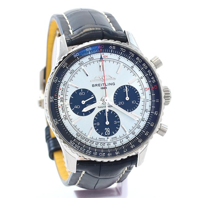 【中古】BREITLING NAVITIMER B01 CHRONOGRAPH 43 ブライトリング ナビタイマー B01 クロノグラフ 43 AB0138241C1P1_7