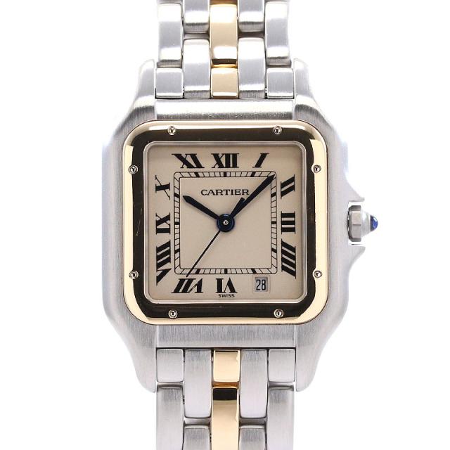 【中古】CARTIER PANTHERE CLASSIQUE ET FIGARO MEDIUM MODEL 1ROW カルティエ パンテール クラシック &amp; フィガロ MM 1ロウ W25028B5_1