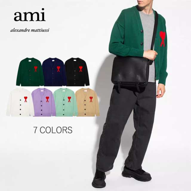 ★ アミパリス ★AMI PARIS ニット カーディガン セーター ウェア 男女兼用 アミパリ ami Paris パーカー トップス メンズ  レディース ｜au PAY マーケット