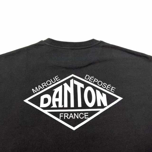 在庫一掃】DANTON /ダントン クルーネック 長袖Tシャツ メンズ 定番