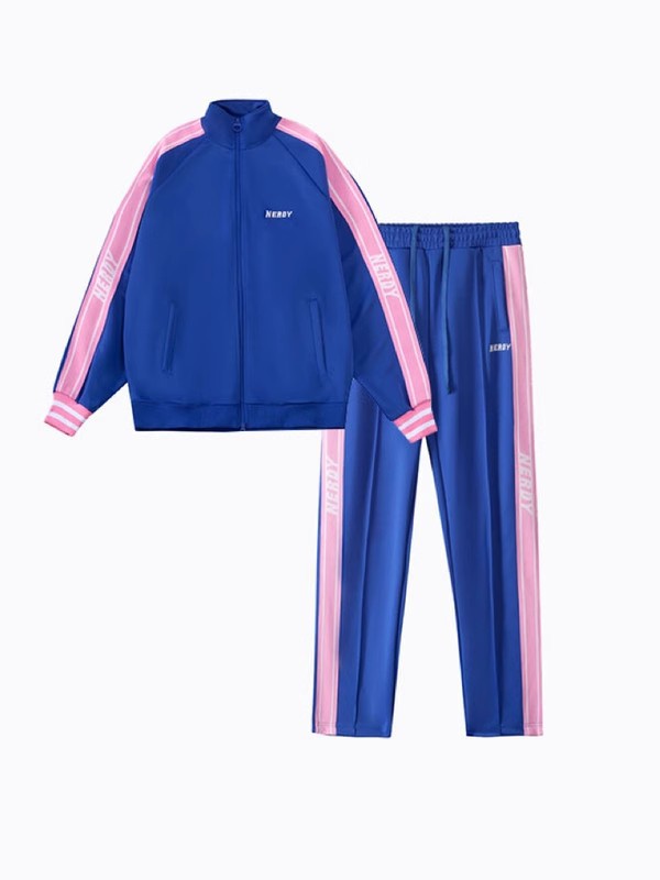 NERDY Velour Track SET pink