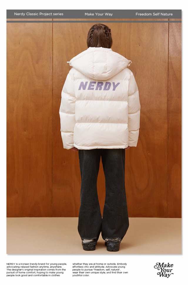 ノルディ アウター NERDY メンズ レディース NY DOWN JACKET NY ダウン