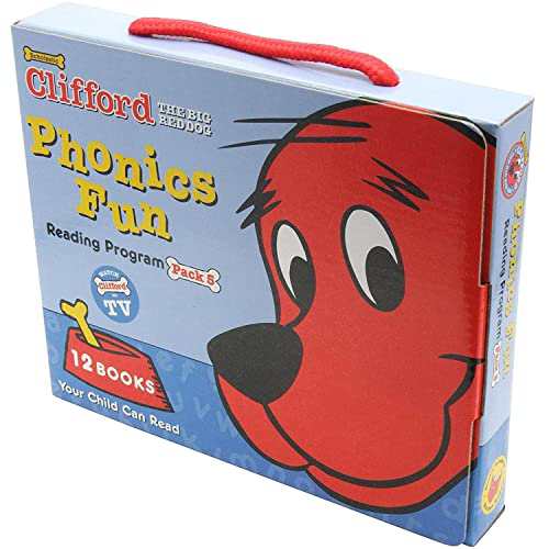 英語 絵本 Clifford Phonics Fun 12冊 ボックスセット CD付