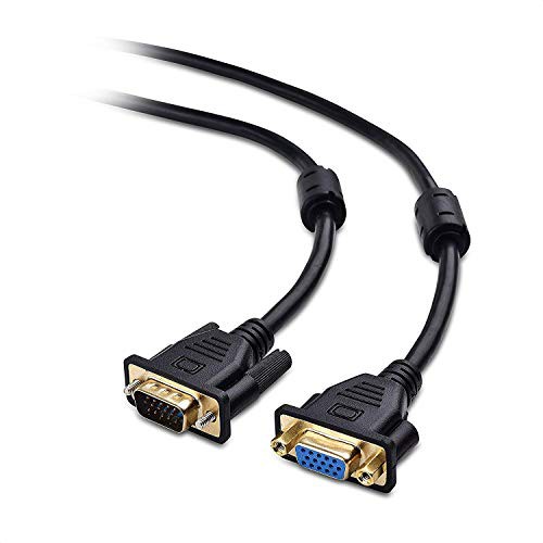 Feet Cable Matters VGA 延長ケーブル 1.8m D-sub ケーブル 15ピン VGA