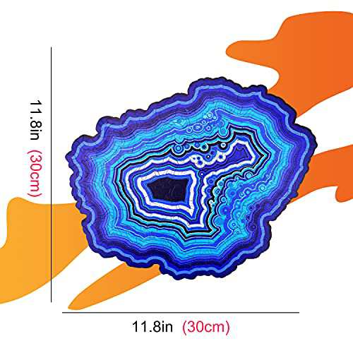 HSFTILV 木製パズル-華麗な瑪瑙、3Dパズル、159個、ユニークな形の