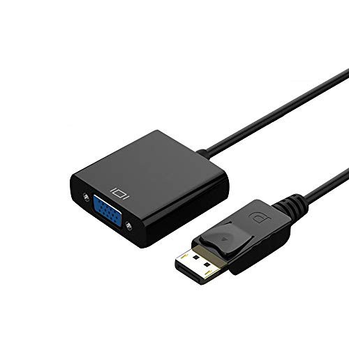 YFFSFDC Displayport VGA 変換 アダプタ 対応 DP オス VGA メス 変換