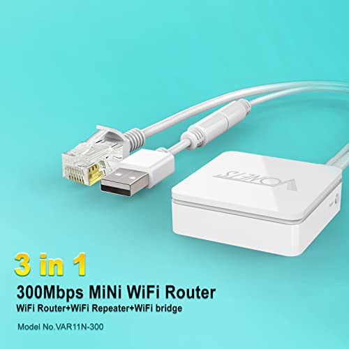 2.4G WiFi Bridge ルーター VONETS VAR11N-300 WiFiブリッジ