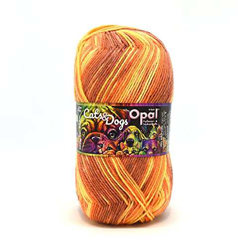 Opal オパール ソックヤーン 毛糸 『キャッツ＆ドッグス 4ply 11233番色』