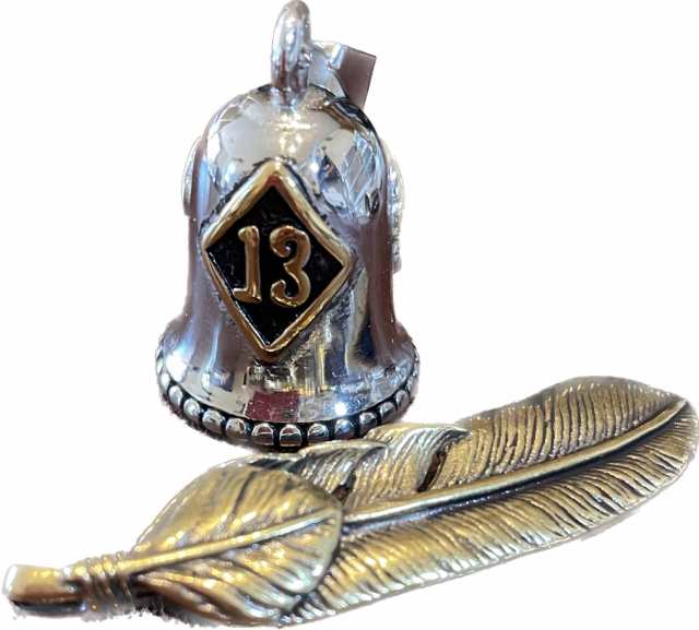 ツタエル幸せの旅路 ガーディアンベル GUARDIAN BELL/キーホルダーバイカーベル お守り 魔除け (13スカル)の通販は 5,846円