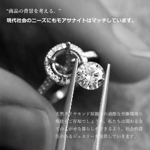 0.5ct モアサナイト ネックレス ネックレス レディース ペンダント