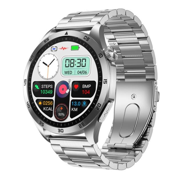 スマートウォッチ 日本製センサー 通話機能 血糖値 血圧測定 心電図ECG+PPG 尿酸脂質 血中酸素 体温測定 高精度心拍数 睡眠管理 活動量計 着信通知 クリスマスの通販は