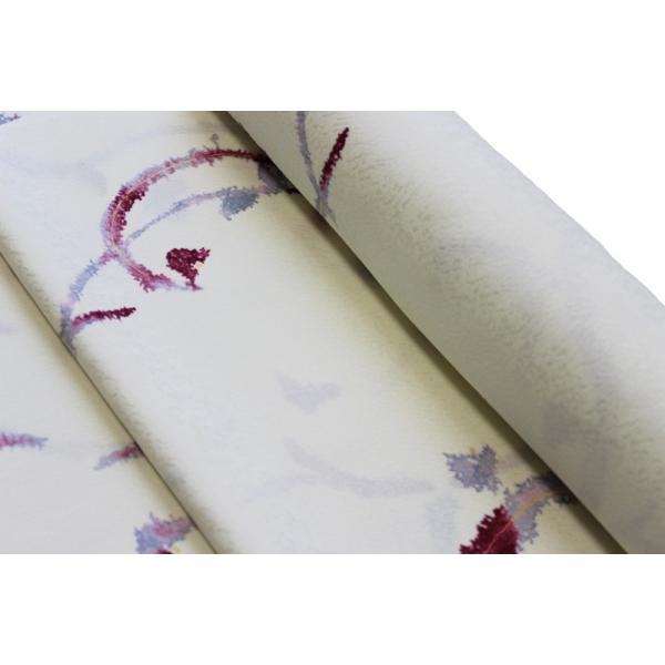 東レシルック 奏美 小紋柄反物-No.185【幸田美智子/地色：桜鼠色