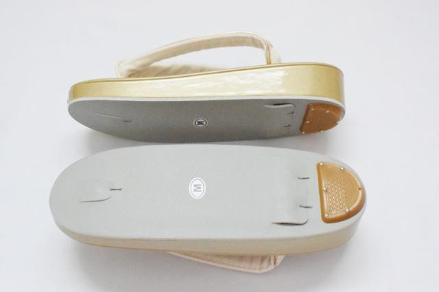 【在庫処分SALE】振袖 草履バッグ セット-No.54（Mサイズ）日本製品【ホワイト台/合皮製品/正装/振り袖/結婚式にも◎/成人式 草履バックセット/送料無料/振袖/訪問着/色無地/小紋】_3
