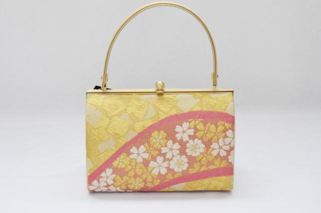 【在庫処分SALE】振袖 草履バッグ セット-No.55（Mサイズ）日本製品【ゴールド台/合皮製品/正装/振り袖/結婚式にも◎/成人式 草履バックセット/送料無料/振袖/訪問着/色無地/小紋】_4
