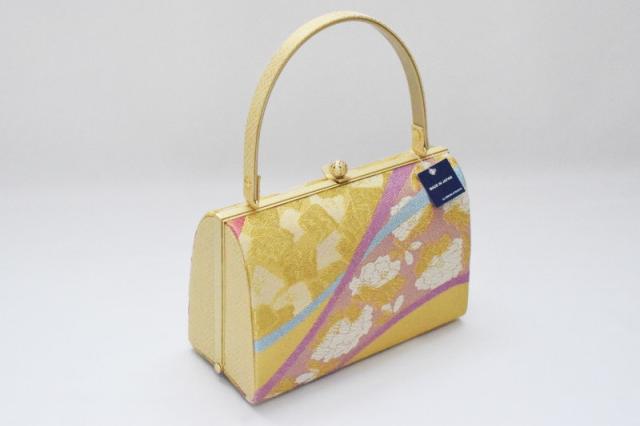 【在庫処分SALE】振袖 草履バッグ セット-No.55（Mサイズ）日本製品【ゴールド台/合皮製品/正装/振り袖/結婚式にも◎/成人式 草履バックセット/送料無料/振袖/訪問着/色無地/小紋】_5