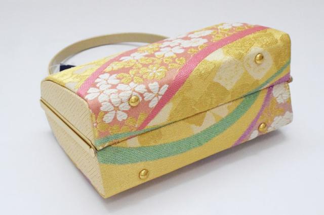【在庫処分SALE】振袖 草履バッグ セット-No.55（Mサイズ）日本製品【ゴールド台/合皮製品/正装/振り袖/結婚式にも◎/成人式 草履バックセット/送料無料/振袖/訪問着/色無地/小紋】_6