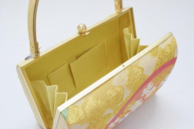 【在庫処分SALE】振袖 草履バッグ セット-No.55（Mサイズ）日本製品【ゴールド台/合皮製品/正装/振り袖/結婚式にも◎/成人式 草履バックセット/送料無料/振袖/訪問着/色無地/小紋】_7