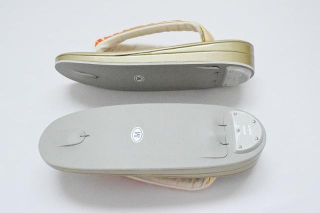 【在庫処分SALE】振袖 草履バッグ セット-No.56（Mサイズ）日本製品【ゴールド台/合皮製品/正装/振り袖/結婚式にも◎/成人式 草履バックセット/送料無料/振袖/訪問着/色無地/小紋】_3
