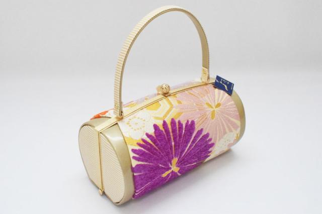 【在庫処分SALE】振袖 草履バッグ セット-No.56（Mサイズ）日本製品【ゴールド台/合皮製品/正装/振り袖/結婚式にも◎/成人式 草履バックセット/送料無料/振袖/訪問着/色無地/小紋】_5