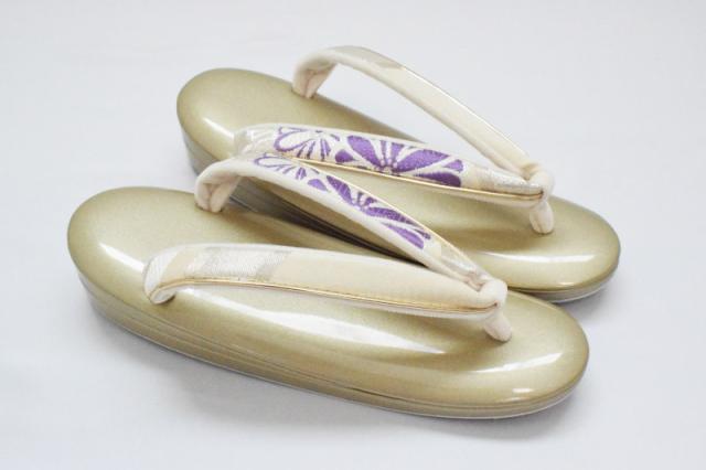 【在庫処分SALE】振袖 草履バッグ セット-No.57（Mサイズ）日本製品【ホワイト台/合皮製品/正装/振り袖/結婚式にも◎/成人式 草履バックセット/送料無料/振袖/訪問着/色無地/小紋】_2