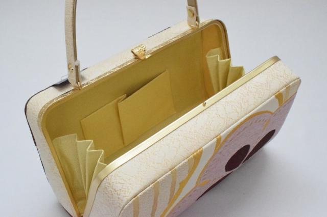 【在庫処分SALE】振袖 草履バッグ セット-No.58（Mサイズ）日本製品【ゴールド台/合皮製品/正装/振り袖/結婚式にも◎/成人式 草履バックセット/送料無料/振袖/訪問着/色無地/小紋】_7