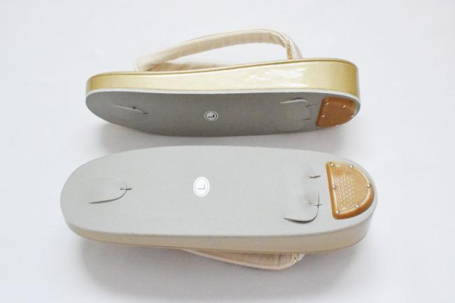 【在庫処分SALE】振袖 草履バッグ セット-No.61（Lサイズ）日本製品【ゴールド台/合皮製品/正装/振り袖/結婚式にも◎/成人式 草履バックセット/送料無料/振袖/訪問着/色無地/小紋】_3