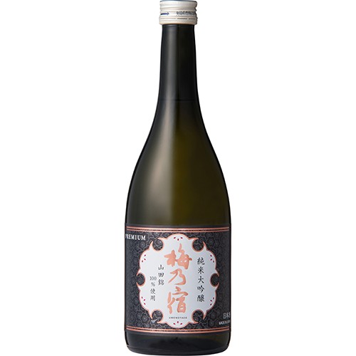 梅乃宿酒造 梅乃宿 純米大吟醸 山田錦 720ml×12本 奈良 日本酒 u-yu