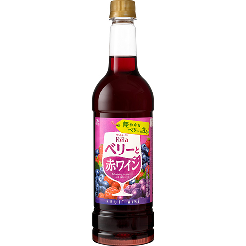サントネージュ リラ フルーツ ベリーと赤ワイン ペットボトル 720ml×12本 u-sa