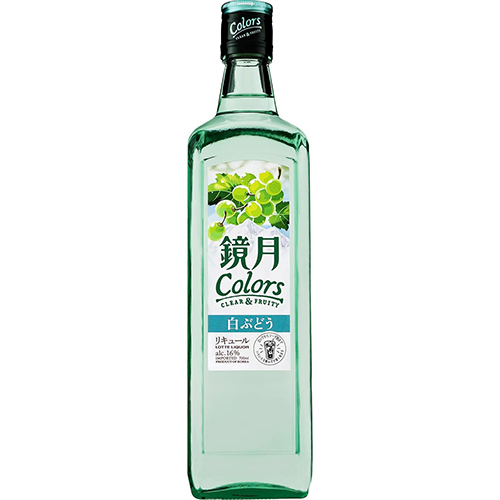 サントリー 鏡月Colors 白ぶどう 700ml×12本 1ケース 鏡月カラーズ u-yu