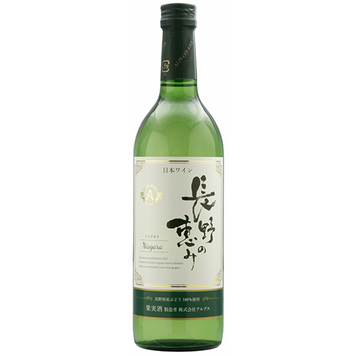アルプス 長野の恵み 白 720ml×12本 1ケース u-yu