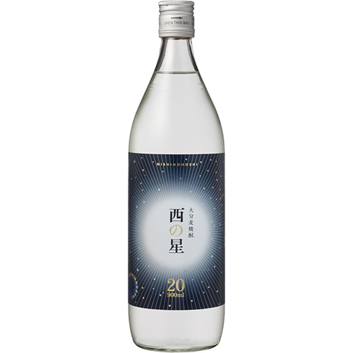 三和酒類 麦焼酎 西の星 20度 900ml×12本 u-yu
