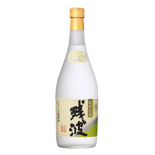 比嘉酒造 泡盛 残波ホワイト 25度 720ml×12本 u-yu