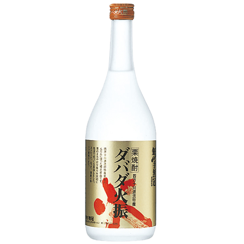 無手無冠 栗焼酎 ダバダ火振 720ml×12本 u-yu