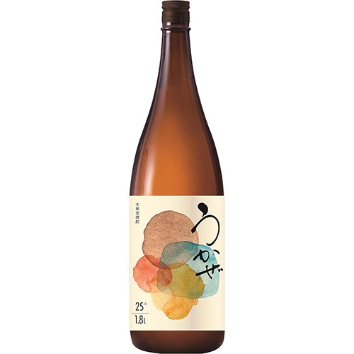 濱田酒造 麦焼酎 うかぜ 1.8L瓶 1800ml×6本 本格麦焼酎 u-yu