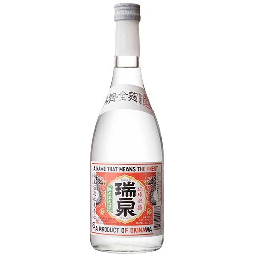 瑞泉酒造 泡盛 瑞泉 赤ラベル 25度 720ml×12本 u-yu