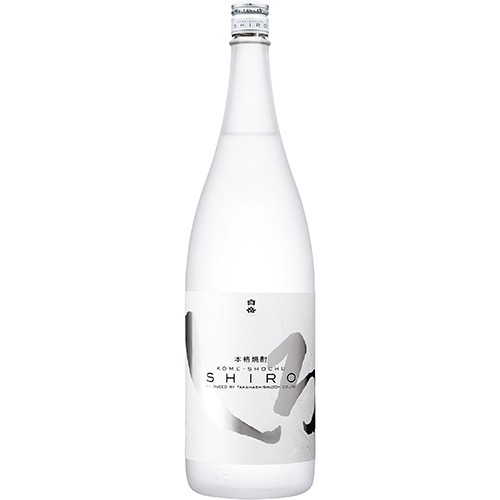 高橋酒造 米焼酎 白岳 しろ 1.8L瓶 1800ml×6本 u-yu