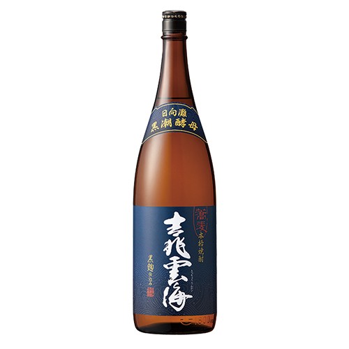 雲海酒造 そば焼酎 吉兆雲海 1.8L瓶 25度 1800ml×6本 u-yu