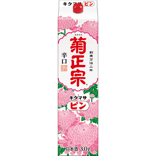 菊正宗 キクマサピンパック 3Lパック 3000ml×4本 日本酒 u-yu