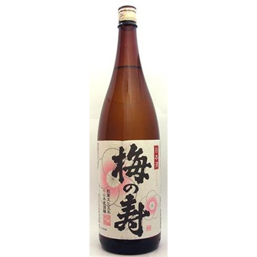 小山本家酒造 梅の寿 1.8L瓶 1800ml×6本 u-yu
