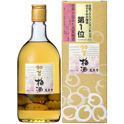 小堀酒造店 萬歳楽 加賀梅酒 720ml×6本 箱入 u-yu